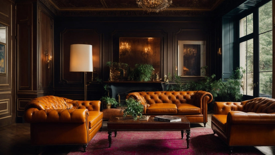 Inspiration Anglaise : Le Chesterfield dans un Intérieur Chic