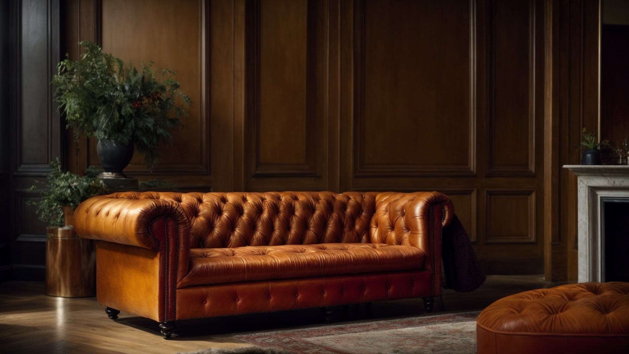 Le Chesterfield dans un Loft Industriel : L'Accord Parfait pour un Intérieur Audacieux
