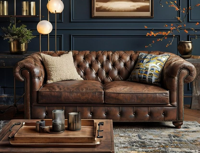 Le Canapé Chesterfield : L'Élégance Ultime pour Votre Salon Haut de Gamme