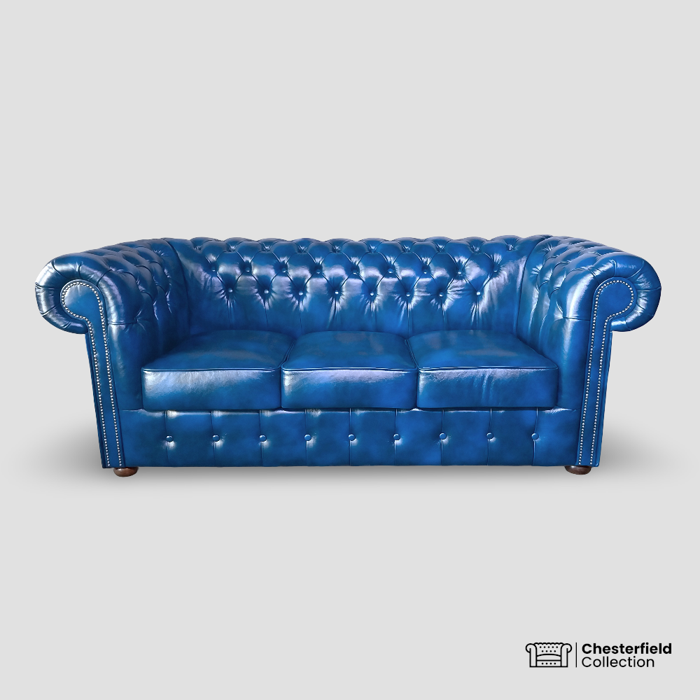 Canapé Chesterfield 3 Places - Saphir