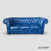 Canapé Chesterfield 3 Places - Saphir