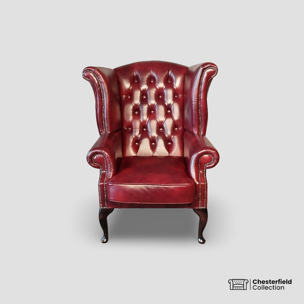 Fauteuil Chesterfield Queen – Bordeaux