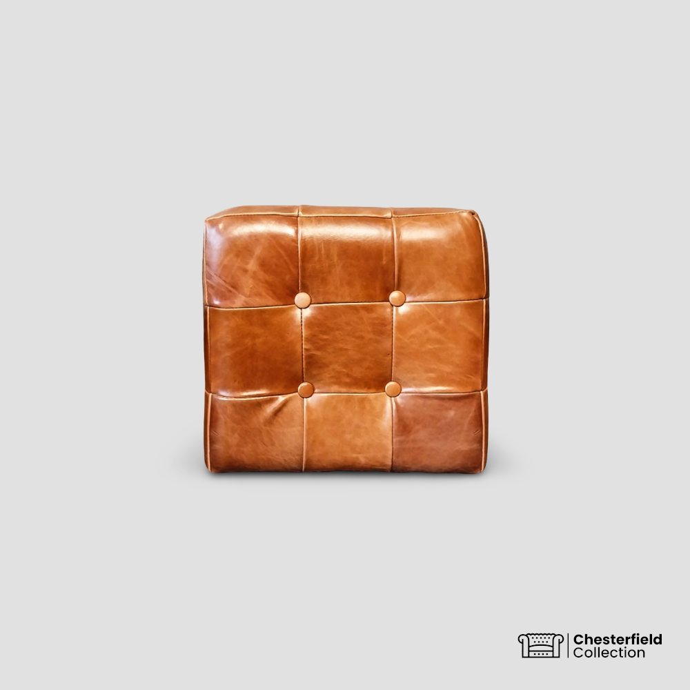Pouf Chesterfield – Amber