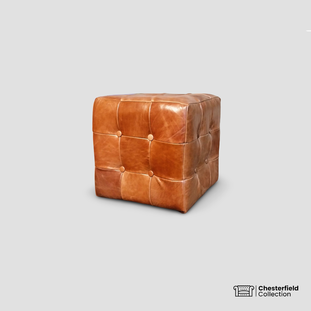 Pouf Chesterfield – Amber