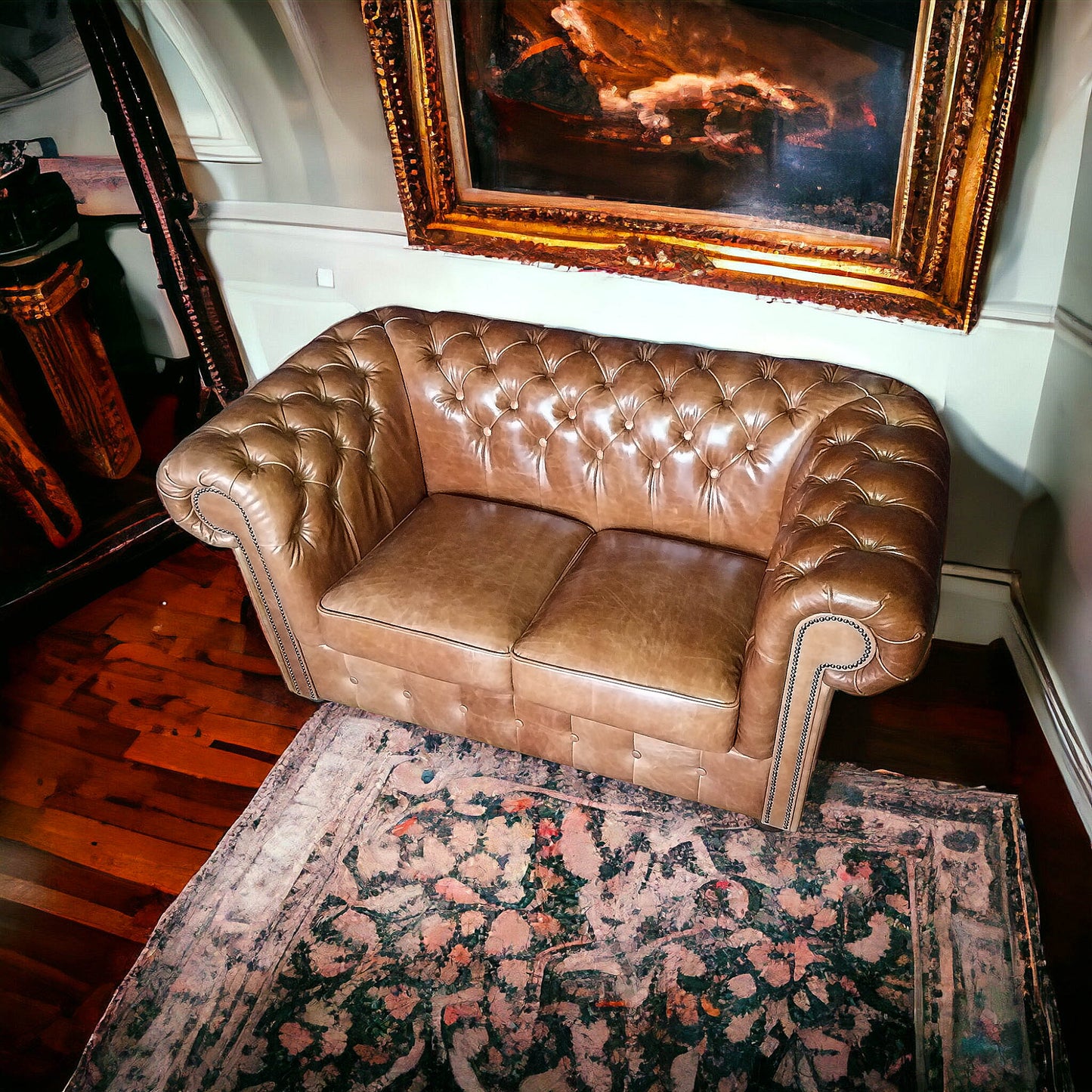 Canapé Chesterfield 2 Places - Amber